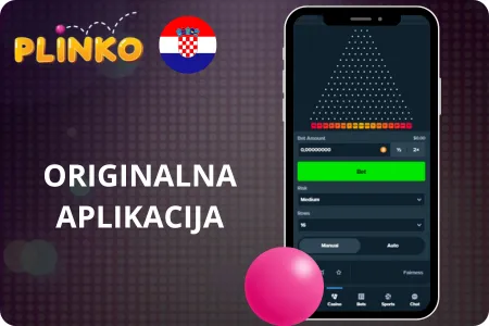 Plinko originalna aplikacija